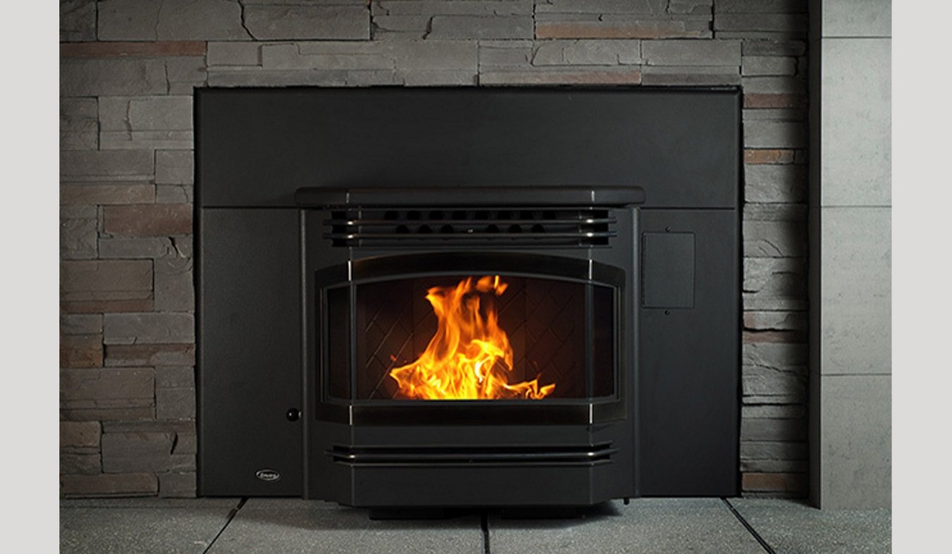 Olympian Fireplace Insert Pellet Fire - The Heatstore