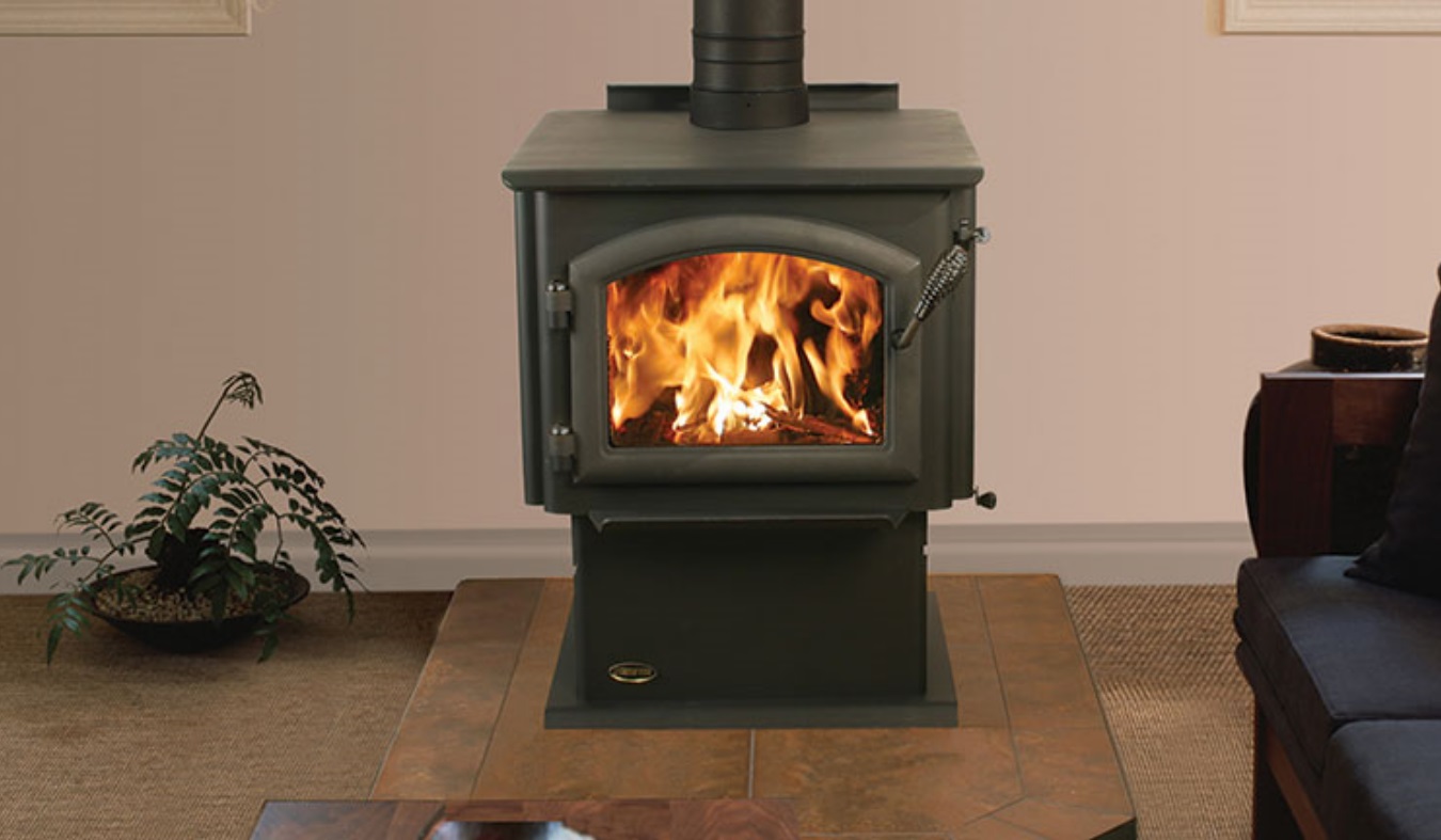 quadra fire  millennium acc freestanding wood burner