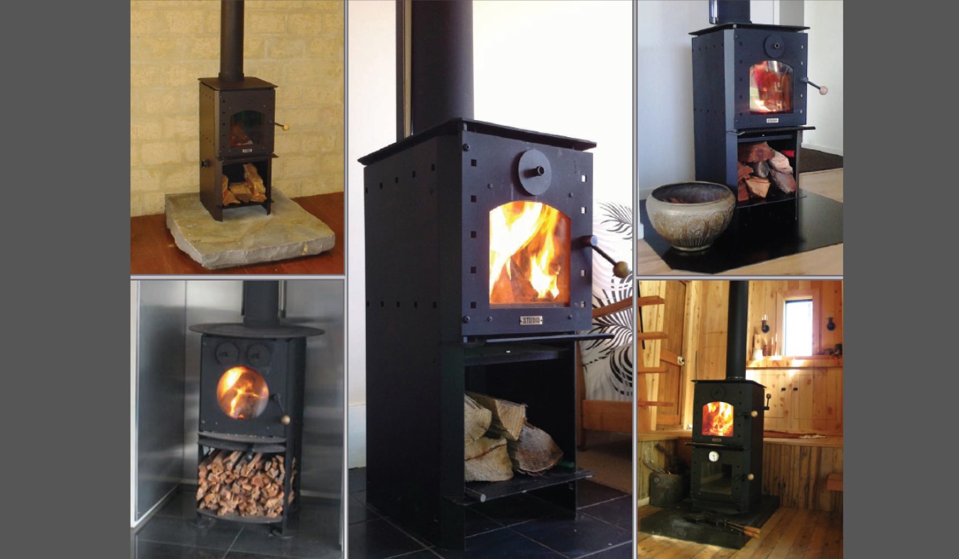 warmington studio fire free standing