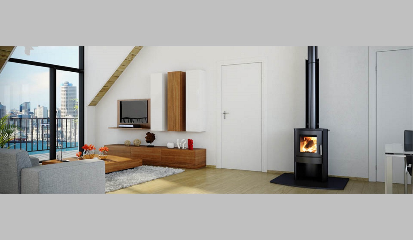 Bosca Firepoint 360 Freestanding Woodfire - Stylish