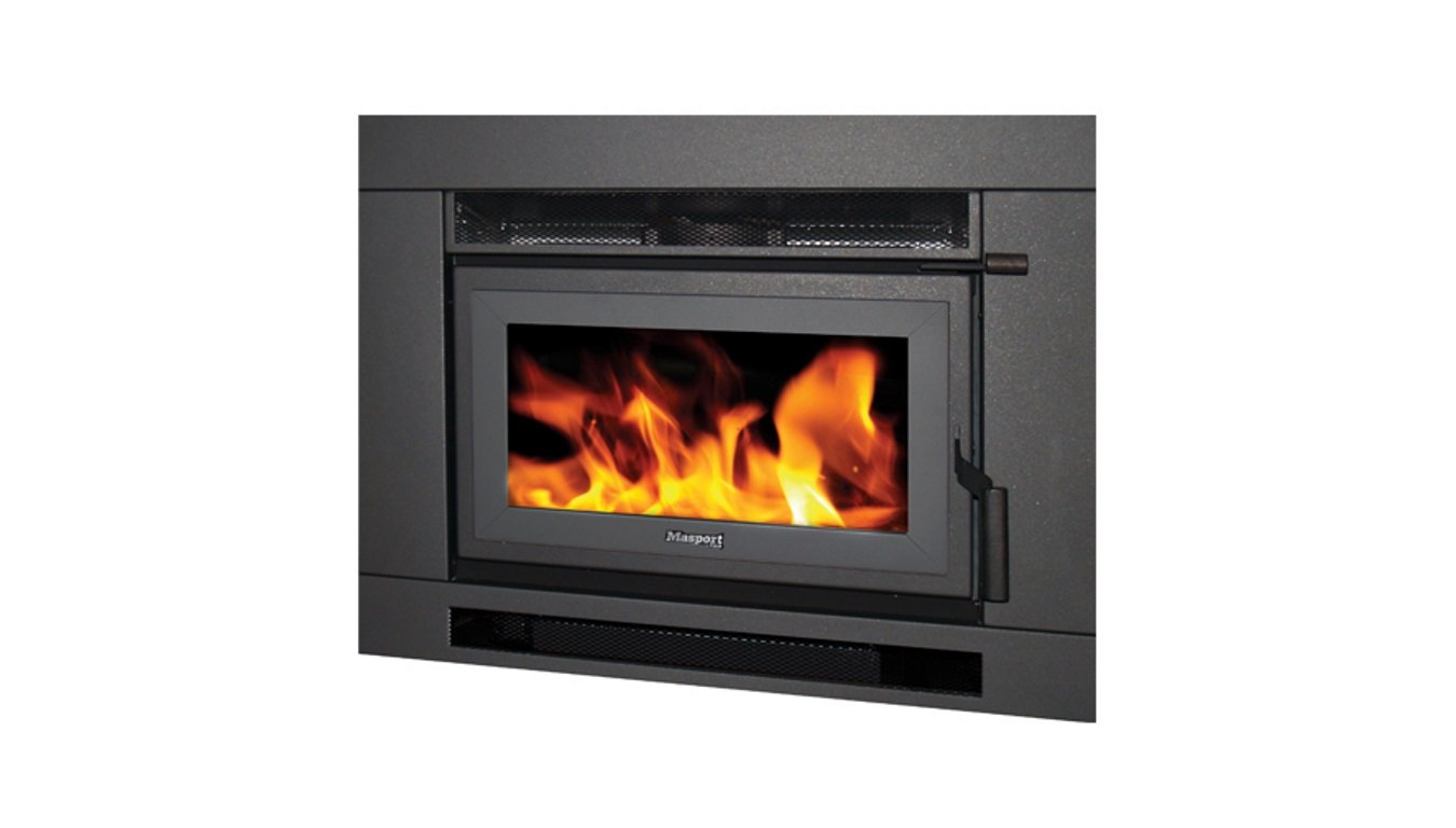 Masport i5000 Inbuilt convection fire wood burner