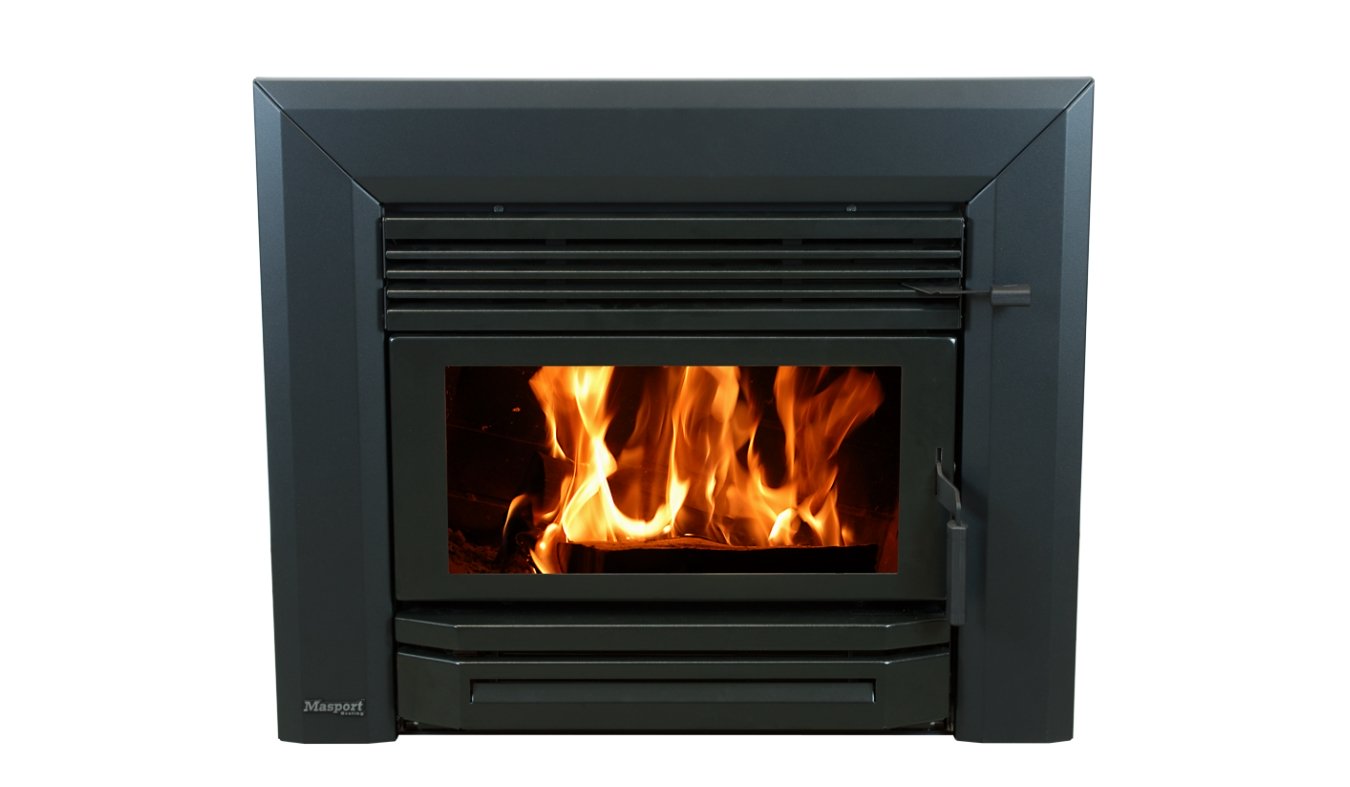 Masport LE4000 Insert Wood Fire Wide Fascia